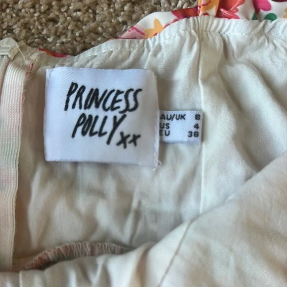 Princess Polly Floral Dress with Spaghetti Straps - Picture 2 of 3